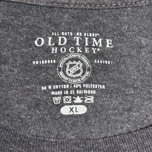 NHL Grey Short Sleeve Crew Original 6 Hockey Teams - Picture 3 of 4